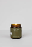 Citrus Peel & Pine Essential Oil Jar Candle