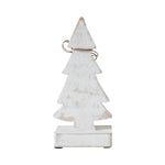 Snowy Wooden Tree- 8.25x4x2.25