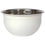 Matte Steel White Mixing Bowls Set of 3