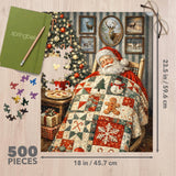 Sleeping Santa 500 Piece Jigsaw Puzzle - New Premium Box