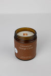 Cinnamon Orange Clove Essential Oil Beeswax Jar Candle