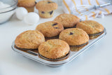 Fox Run Stainless Steel Muffin Pan, 6-Cups, 10.5" x 7.25"