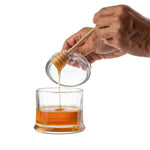 Honey Dipper Set, Includes Glass Jar & Wood Dipper