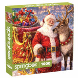 Santa's Send Off 1000 Piece Jigsaw Puzzle - New Premium Box