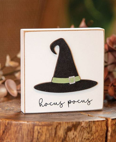 Hocus Pocus Witch Hat Block