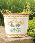 Sweet Carrot Bunny Treats Oval Bucket