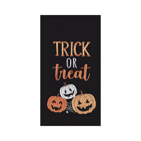 Halloween Trick Or Treat Jack-o'-lanterns Kitchen Towel