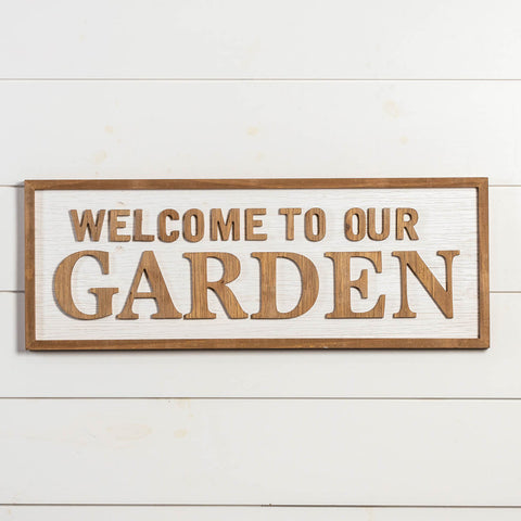 GARDEN SIGN