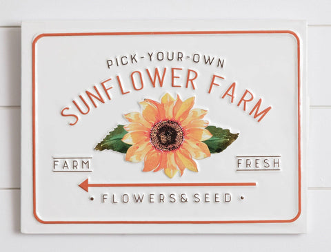 Sign - Sunflower Farm