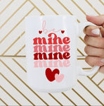 Be Mine Heart Mug